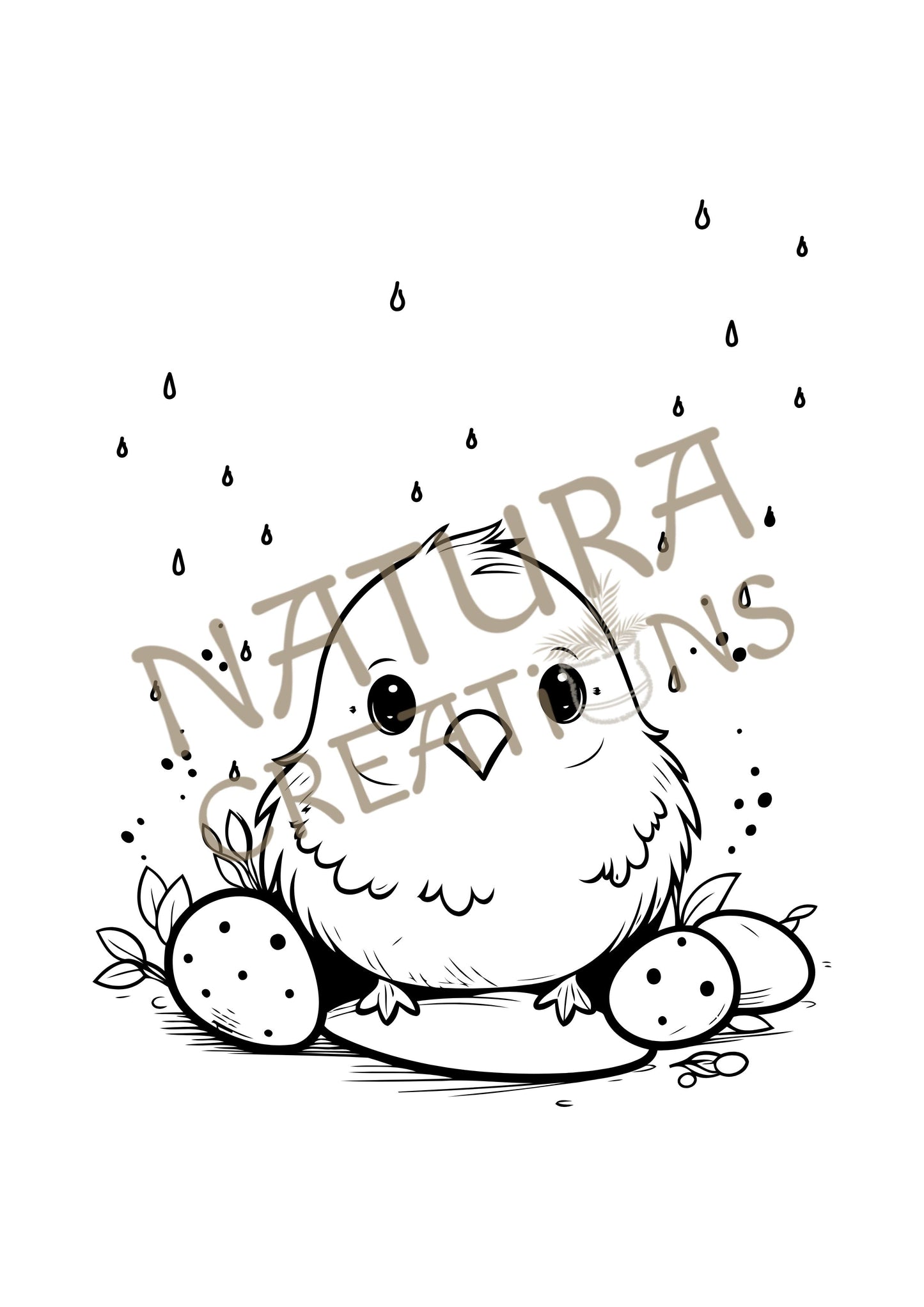Happy Easter Coloring Pages ⪼ Instant PDF Download