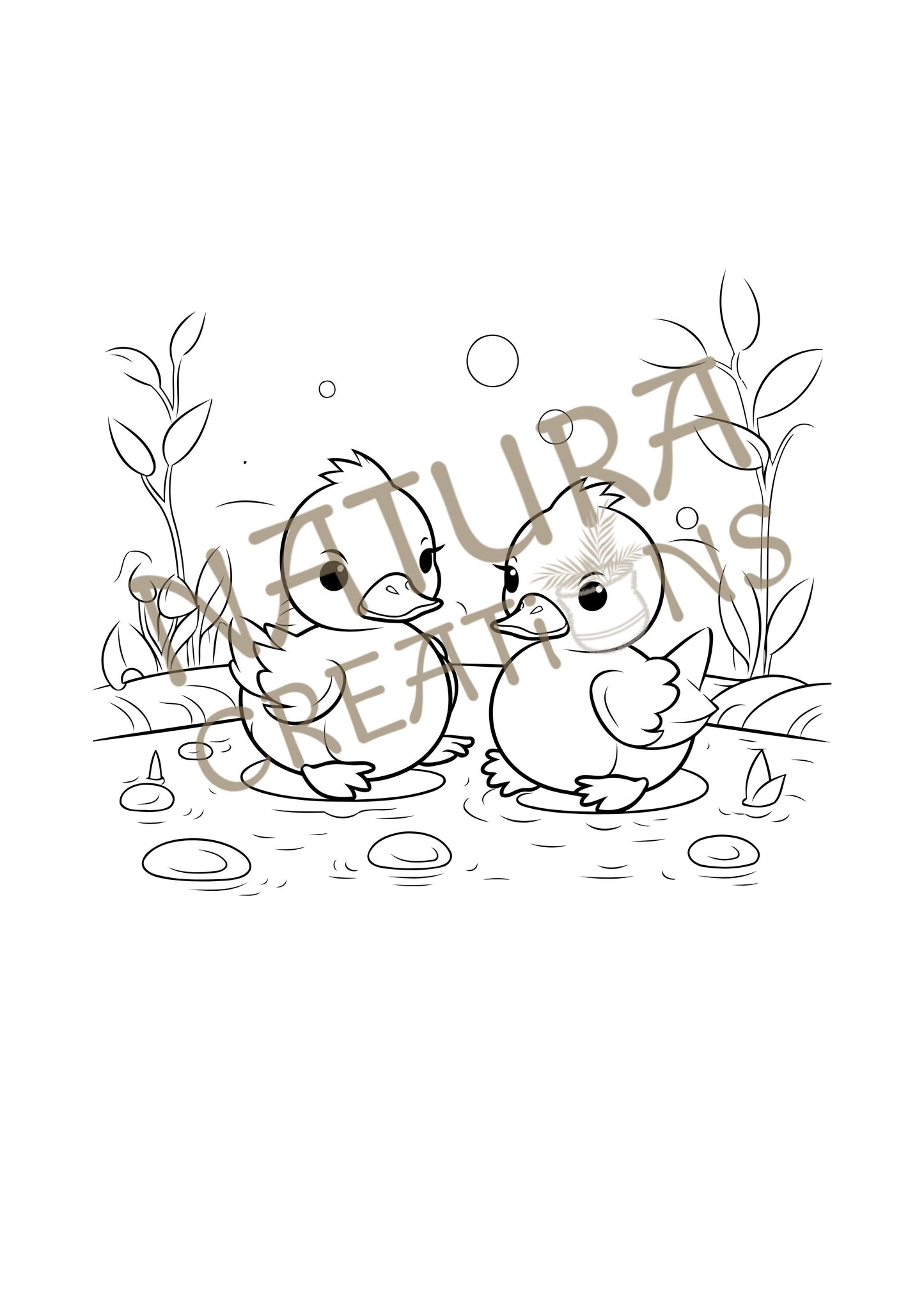 Happy Easter Coloring Pages ⪼ Instant PDF Download