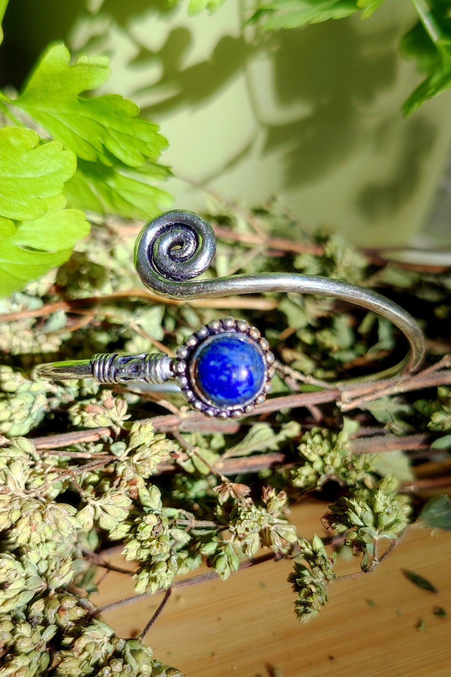 Sahana Bracelet ⪼ Adjustable Silver Plated Bracelet