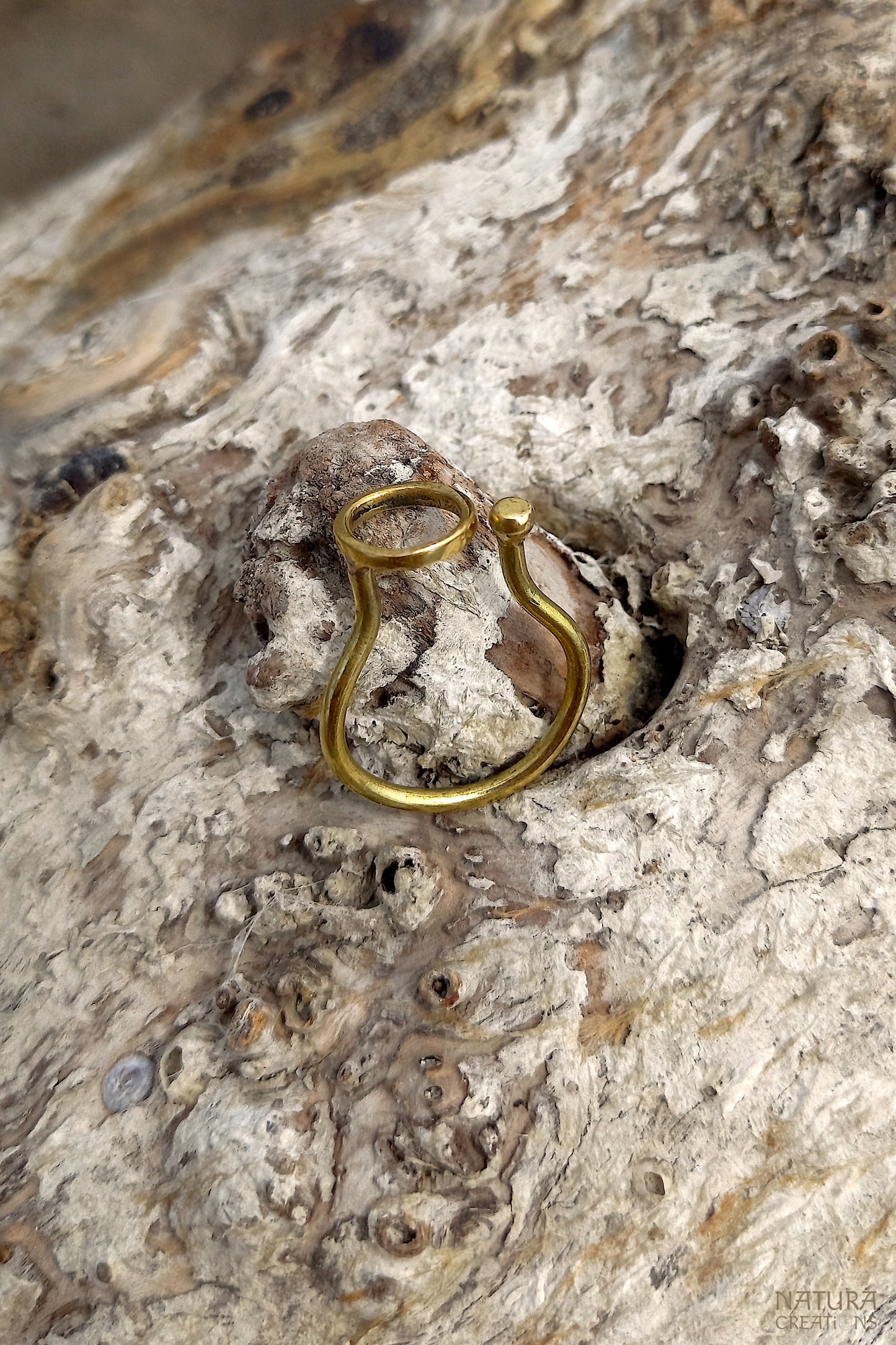 Infinite Circle Ring ○ Handmade Brass Ring
