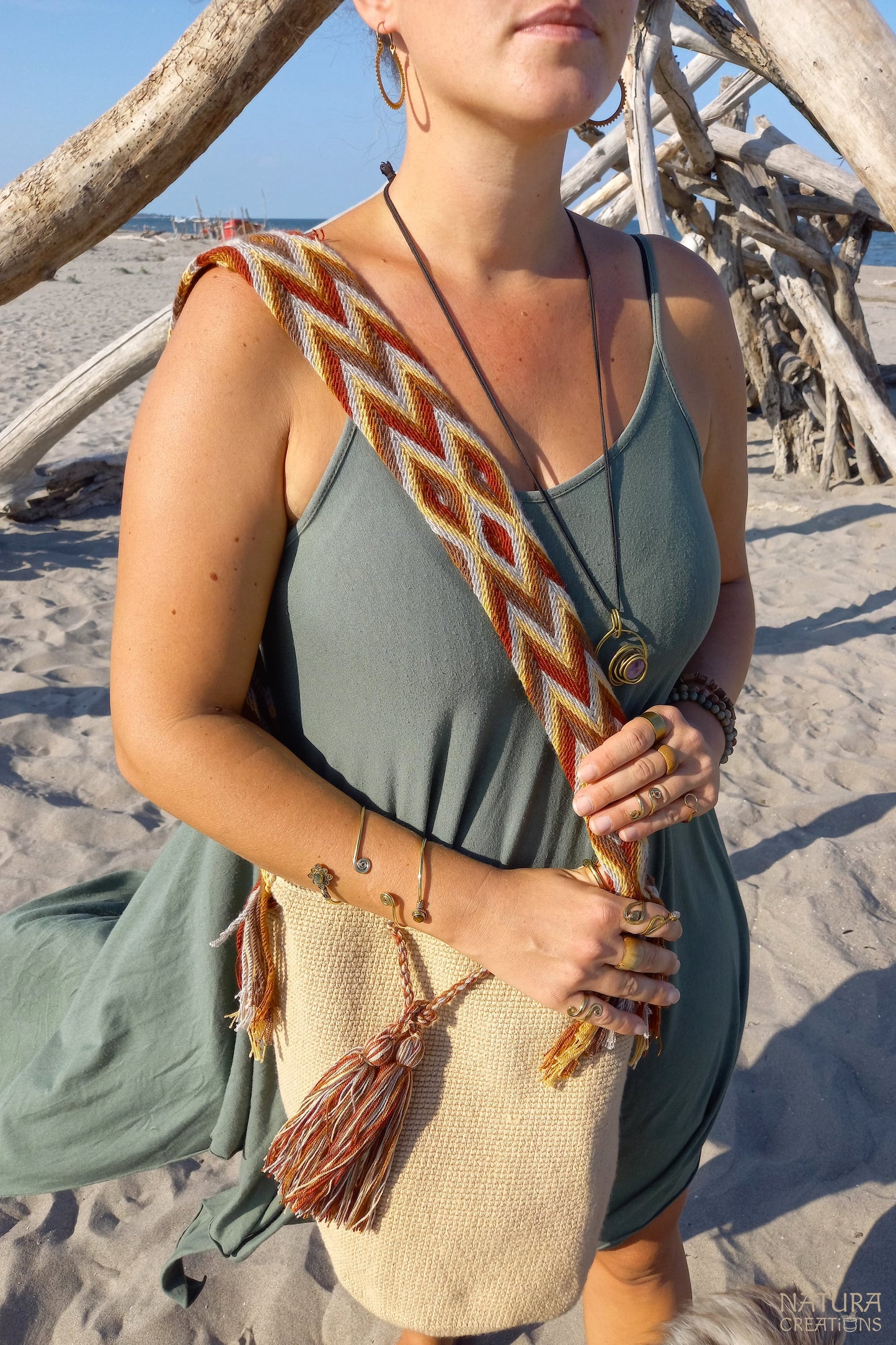 Wayuu Mochila ⪼ Strap with Traditional Pattern ⪻