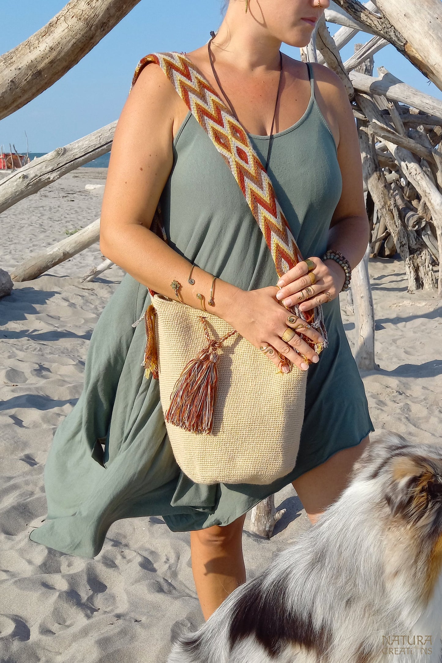 Wayuu Mochila ⪼ Strap with Traditional Pattern ⪻