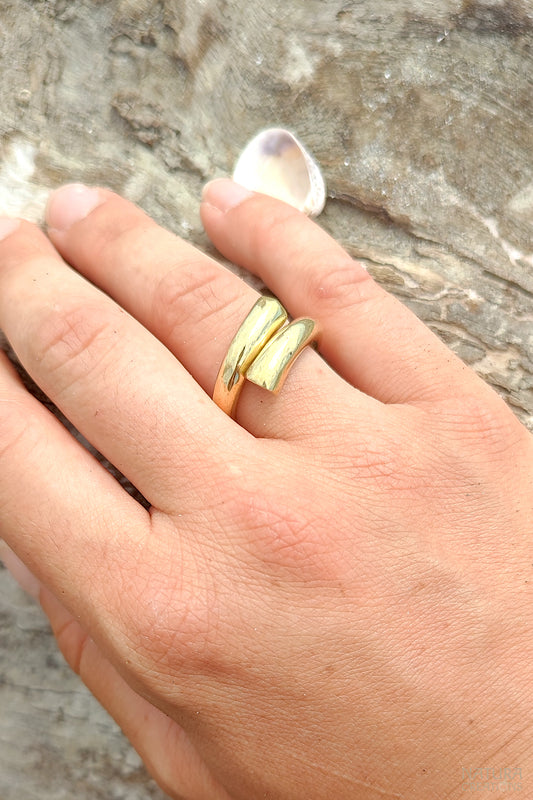 Locus Ring ⪼ Handmade Brass Ring