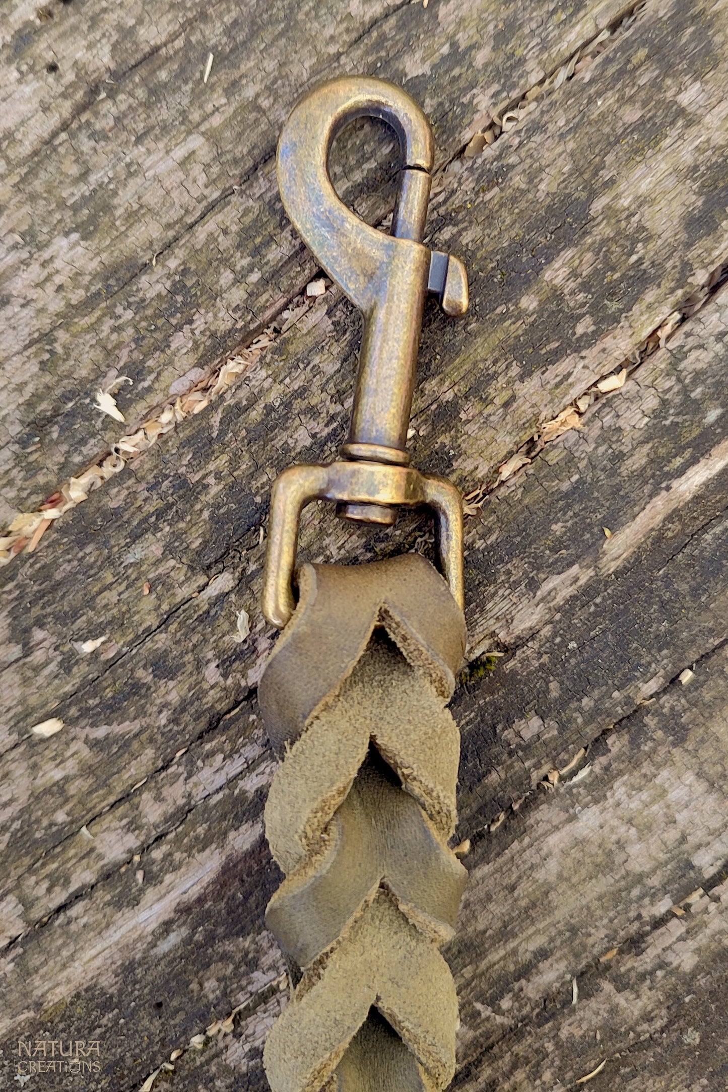 Traveller Dog Leash ⪼ Long Hand Braided Leather Leash
