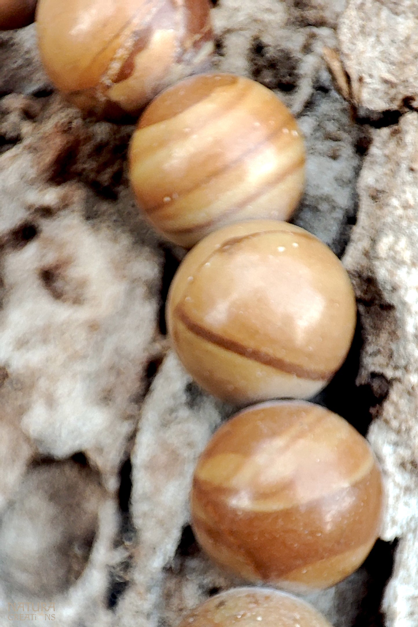 Earthy Brown Jasper Beaded Bracelet