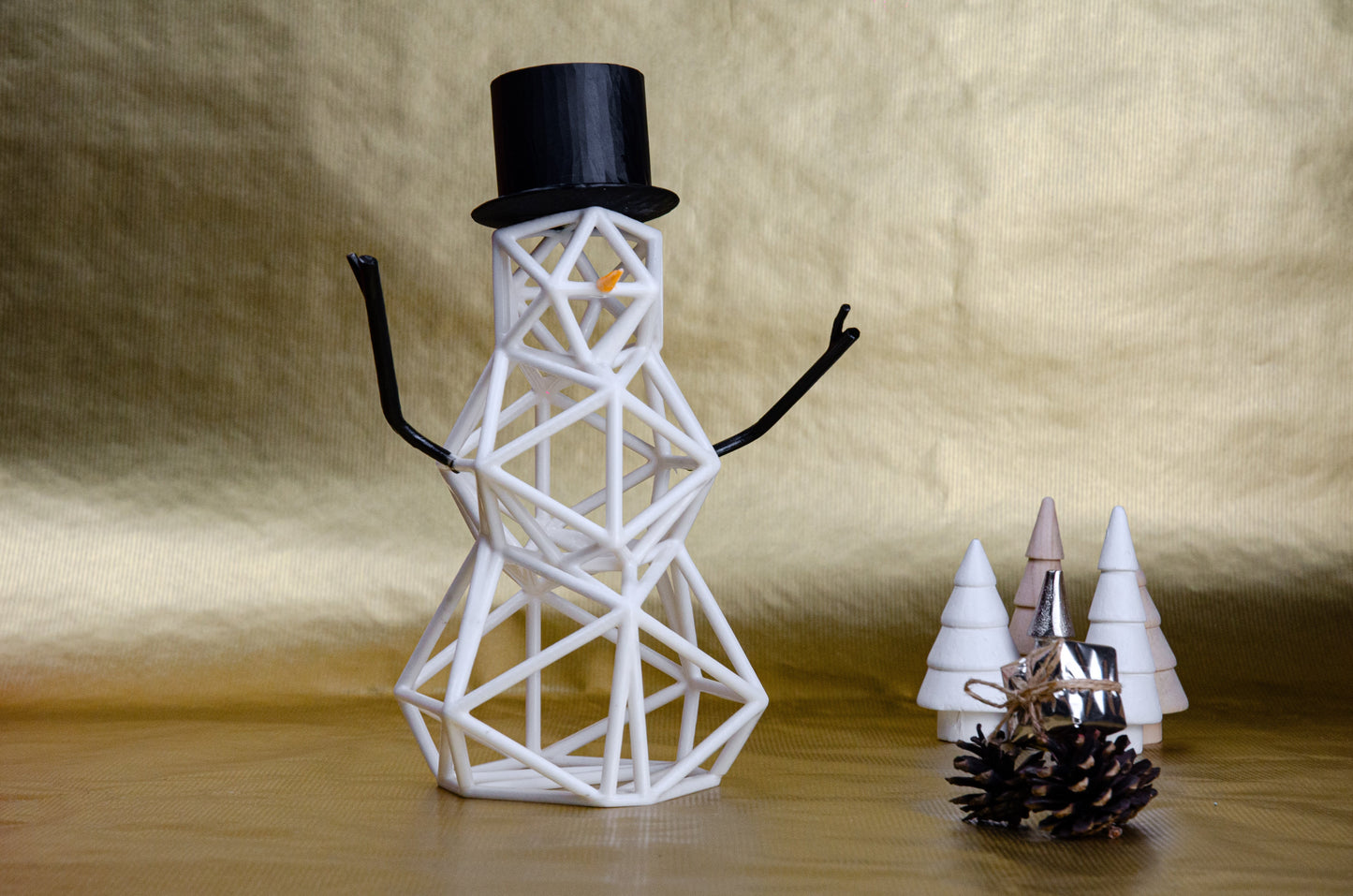 Christmas Snowman Sculpture