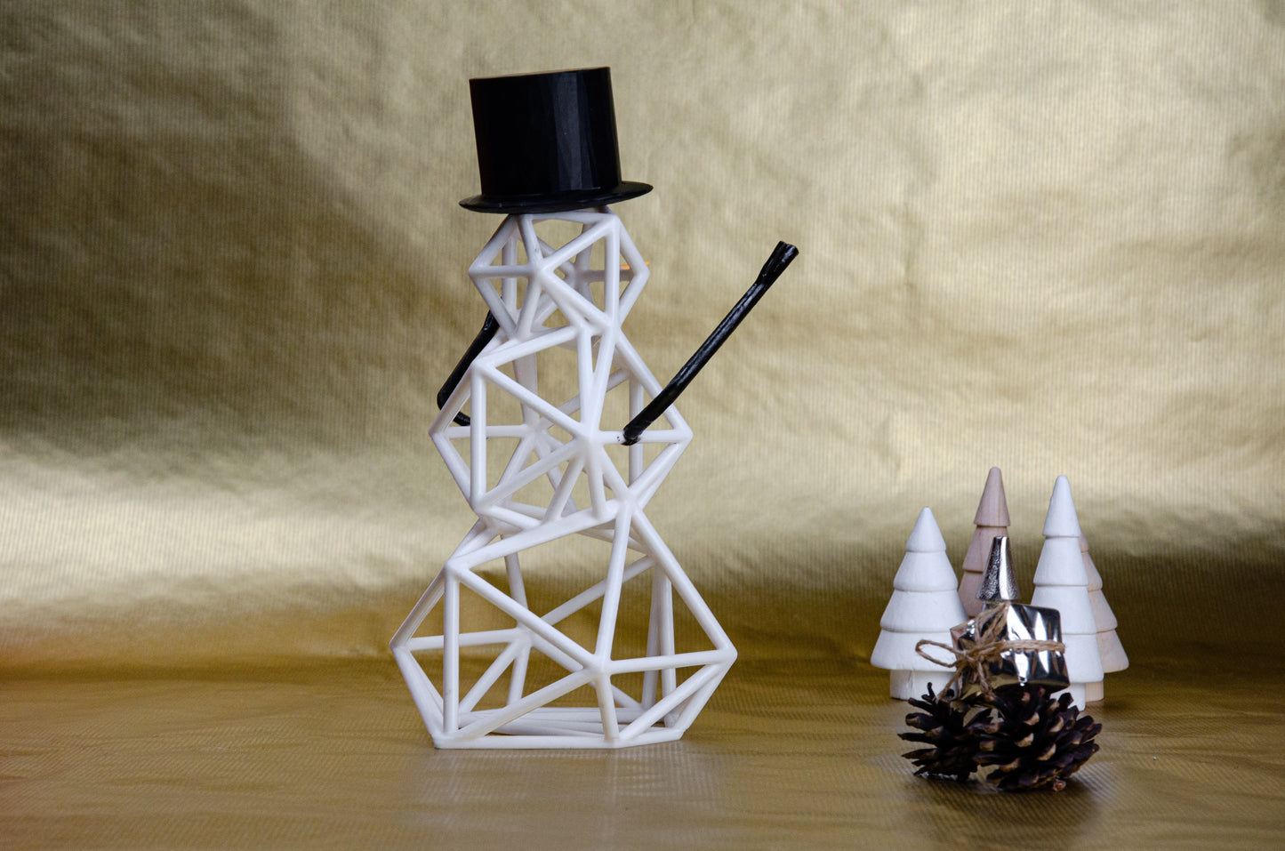 Christmas Snowman Sculpture