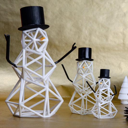 Christmas Snowman Sculpture