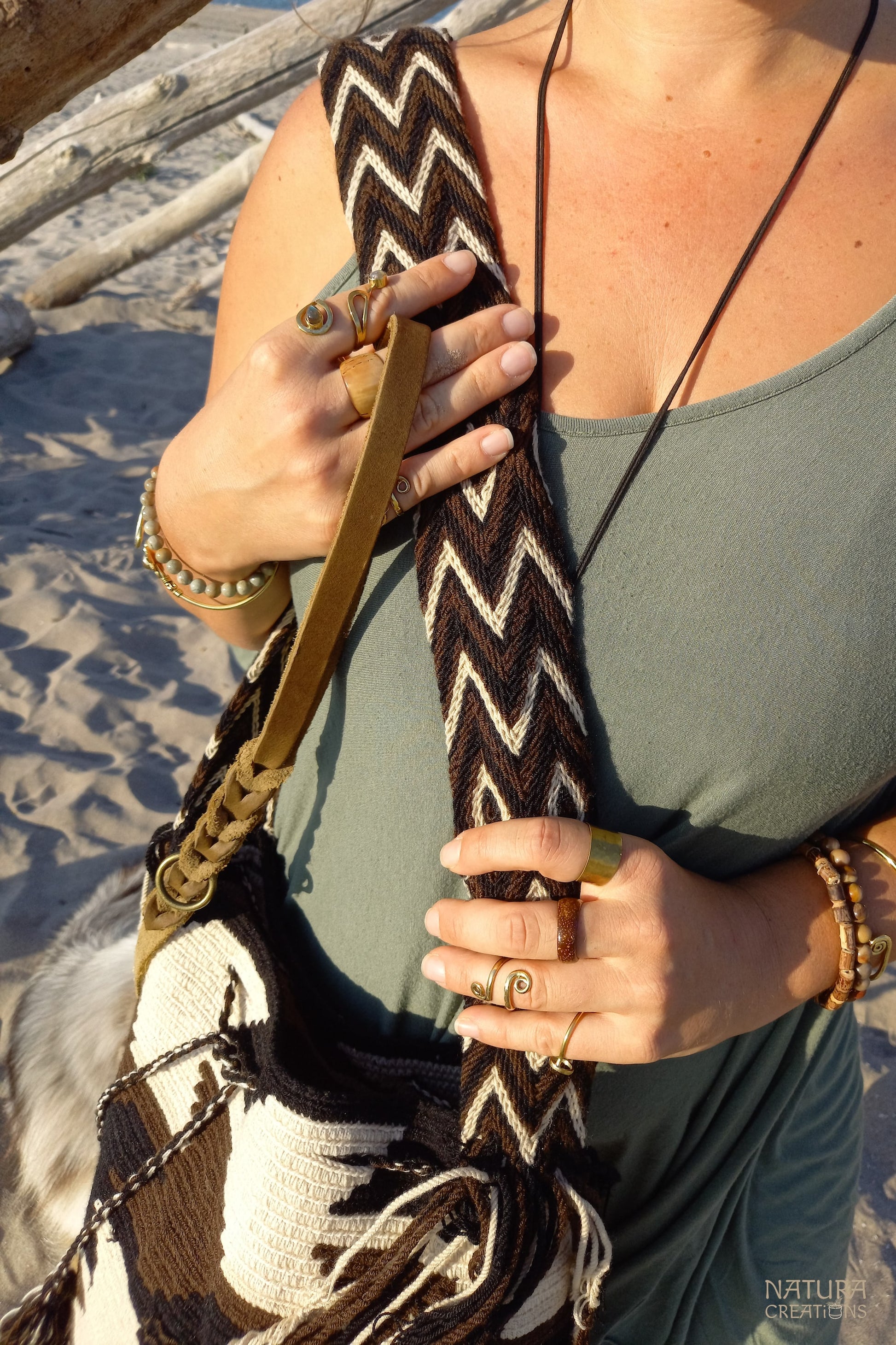 Wayuu Mochila ⪼ Traditional Arrow Pattern ⪻