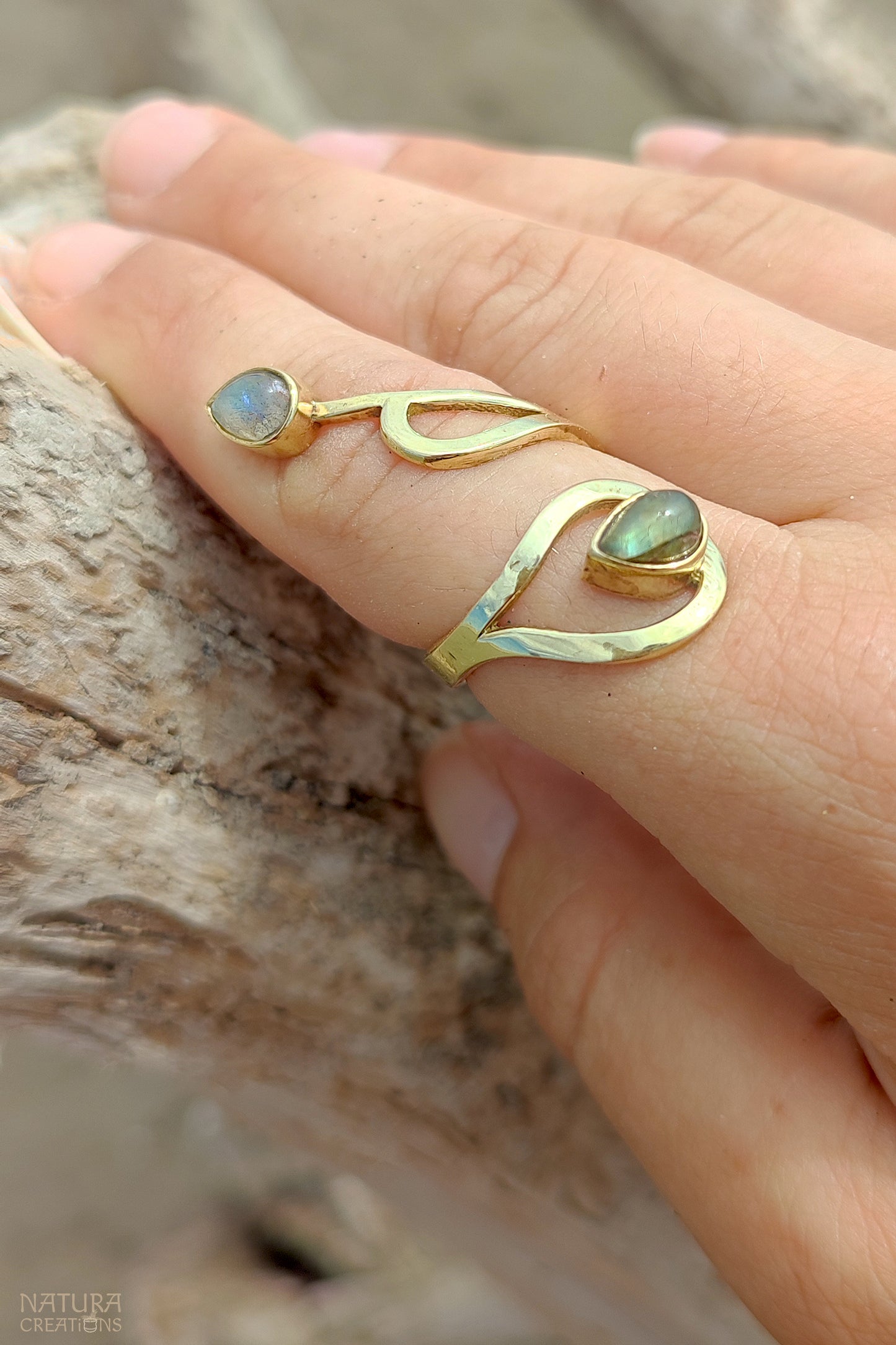 Priya Ring ⪼ Handmade Brass Ring